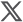X logo